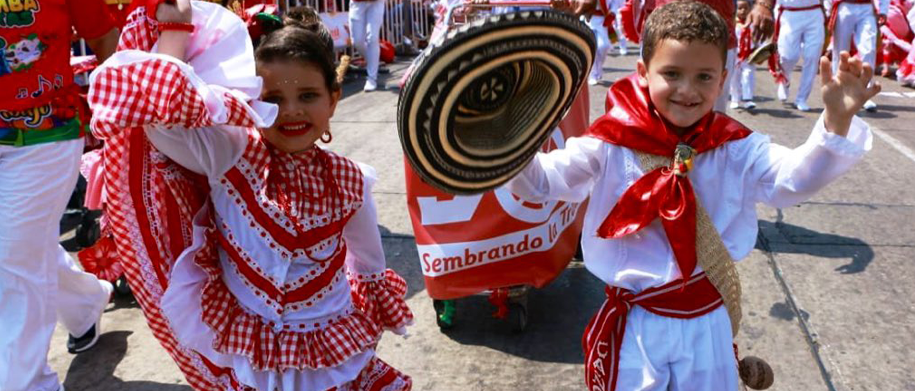 kids in carnaval