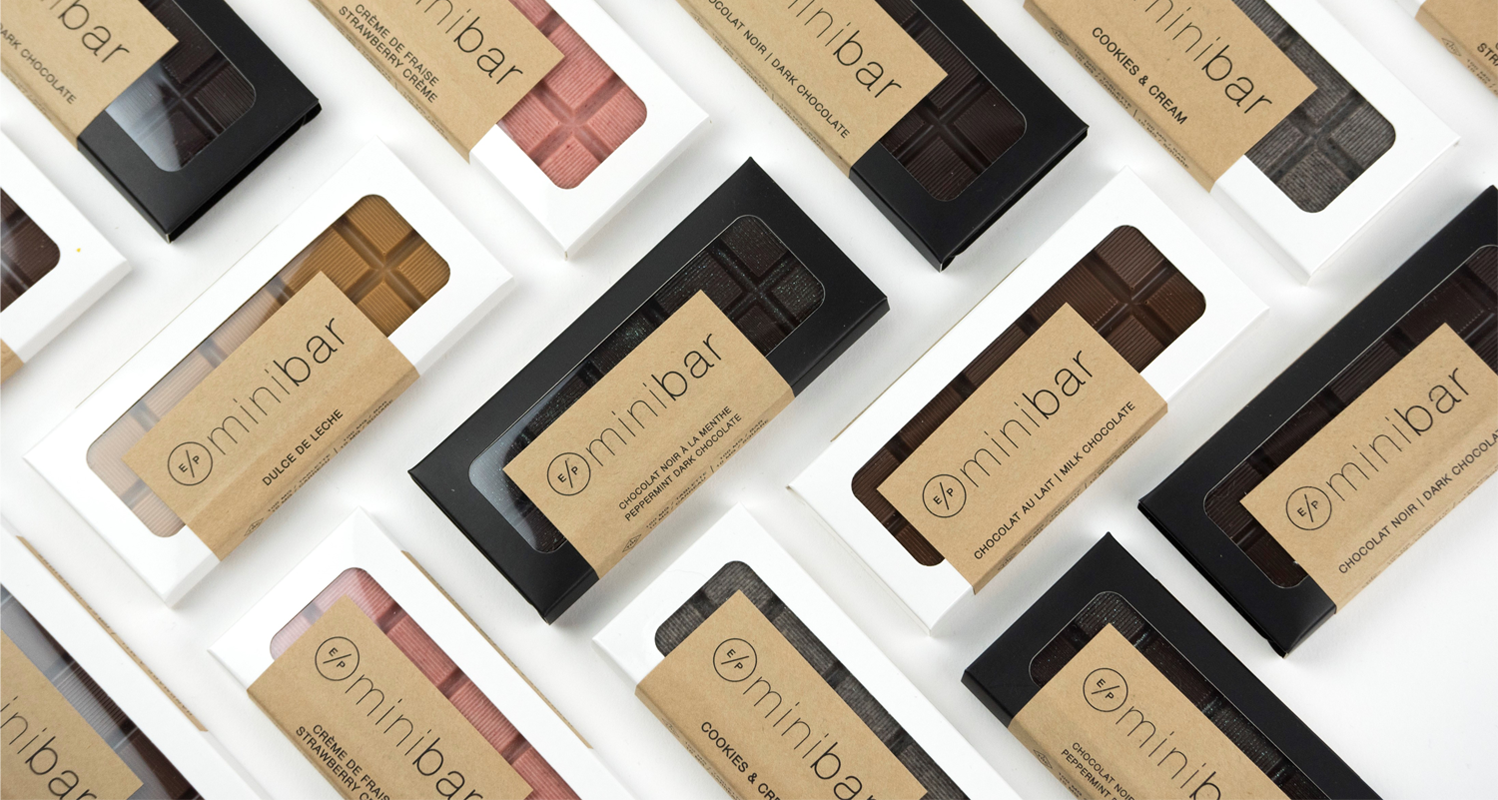 mini chocolate bars
